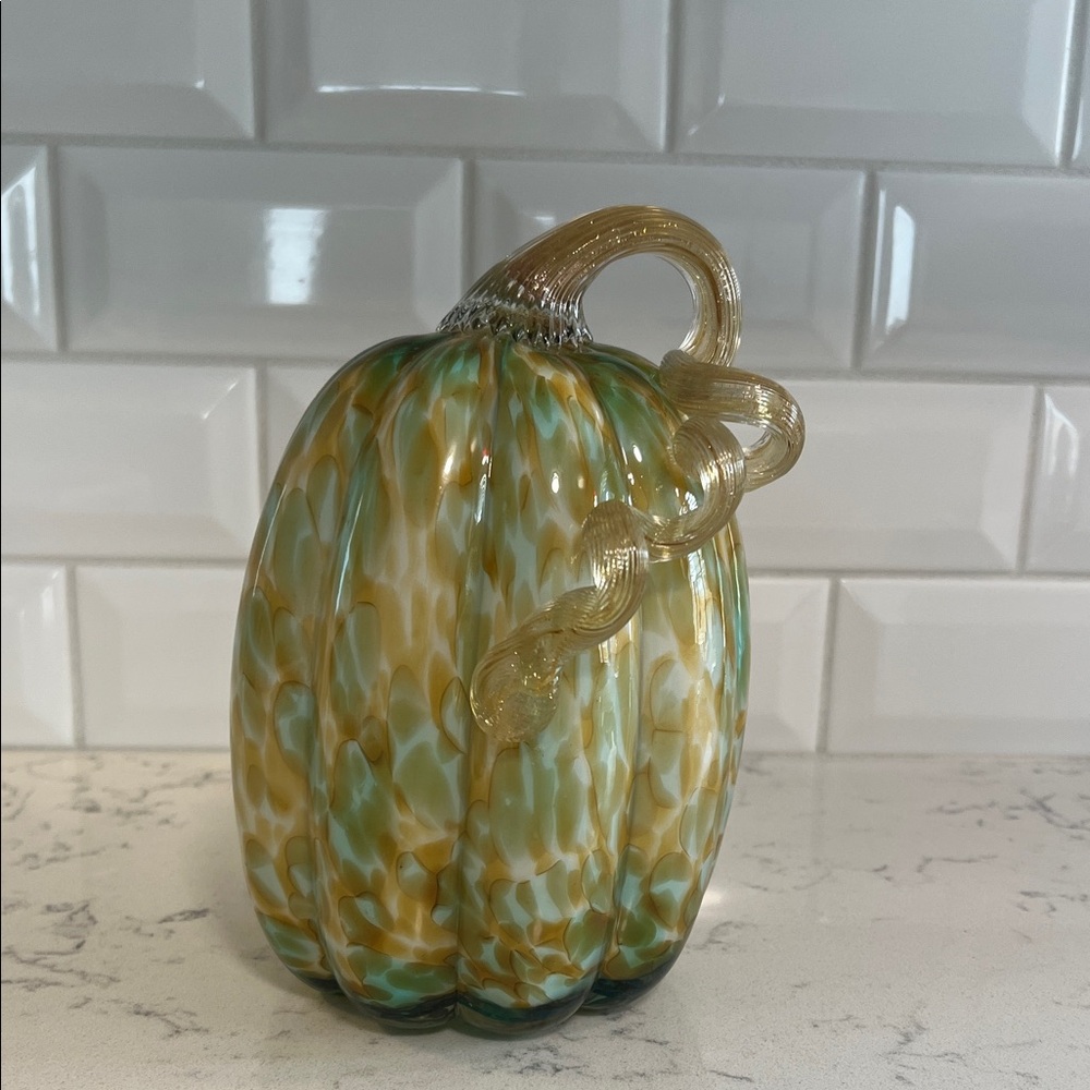 Glass pumpkin